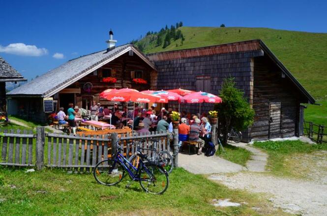 Erlbachhütte Postalm.