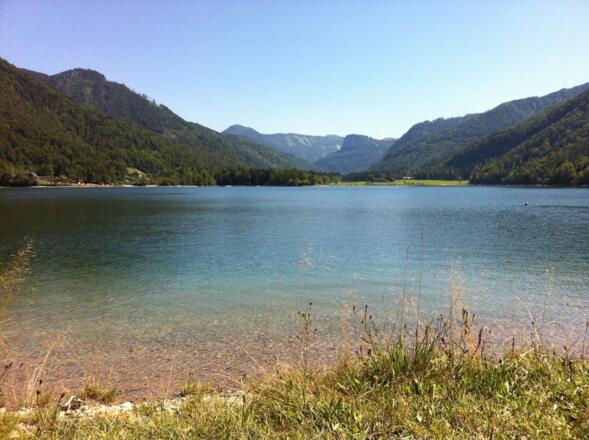 Blick auf den Hintersee