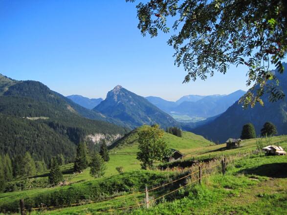 Aussicht auf die Postalm