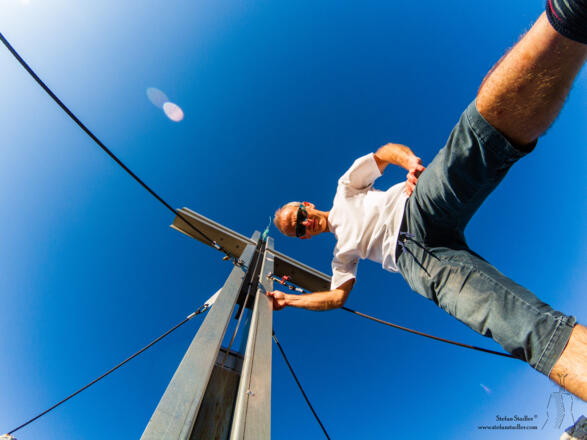 Gipfelselfie Stefan Stadler am Frauenkopf.
