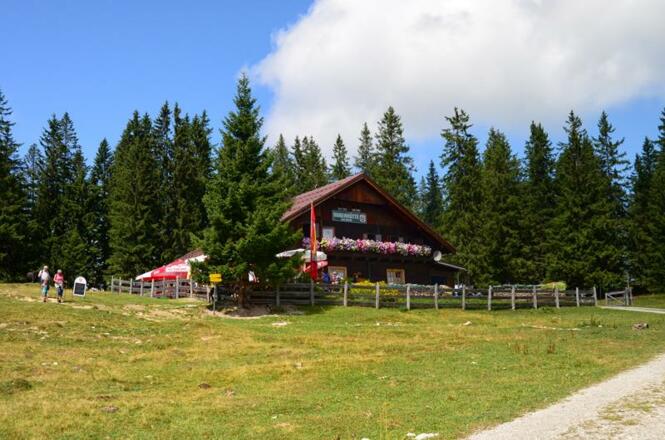 Huberhütte Postalm.