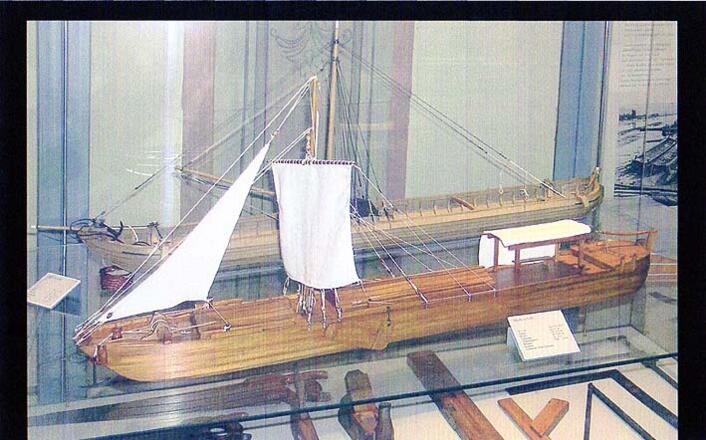 Ein Exponat im Schifffahrtsmuseum.