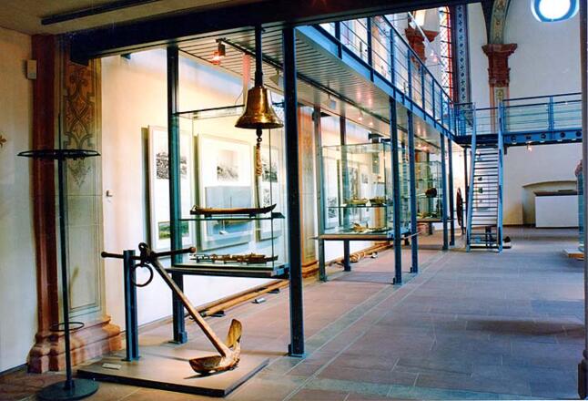 Blick ins Schifffahrtsmuseum