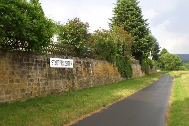 Mainradweg bei Stadtprozelten