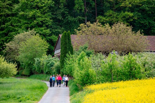 Wandern bei Leidersbach