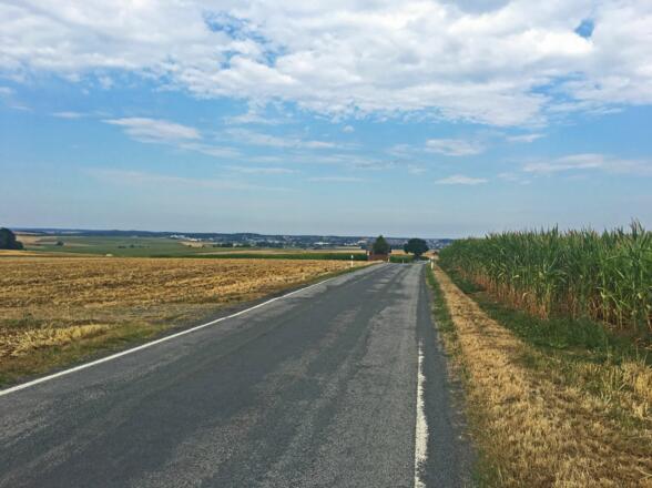 Aussicht über die Landschaft
