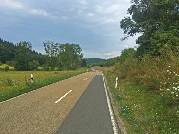 Aussicht über die Landschaft