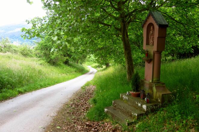 Marienbildstock &quot;Weißes Bild&quot;