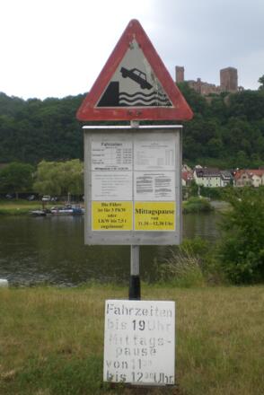 Fahrzeiten der Fähre