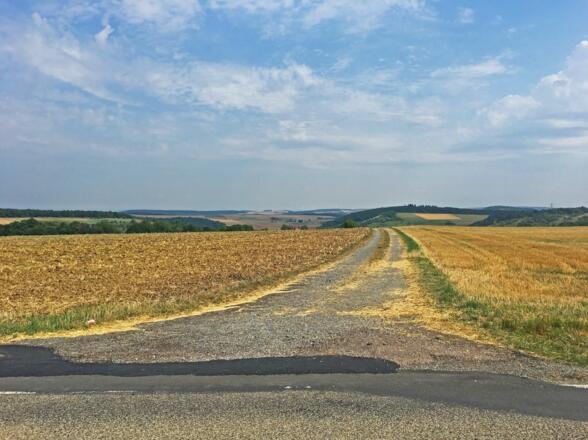 Aussicht über die Landschaft