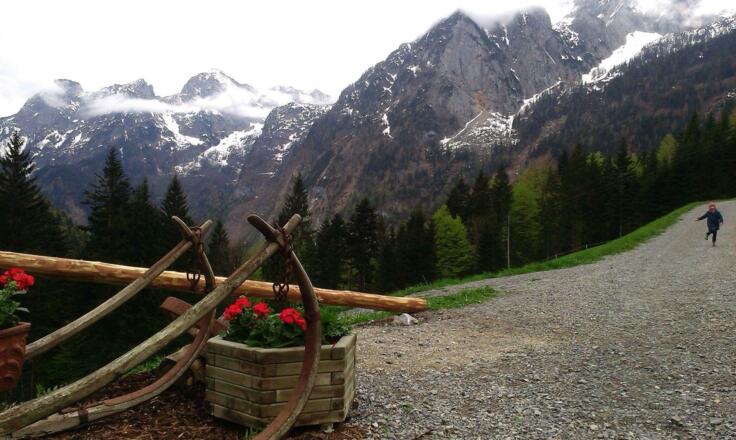 Blick auf das Tennengebirge
