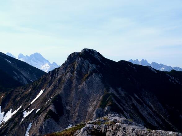 Dachstein und Gosaukamm im Süden