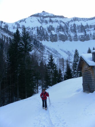 Gruberalm vor Gruberhorn