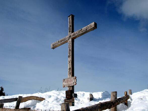Gipfelkreuz Labenberg 1642 m