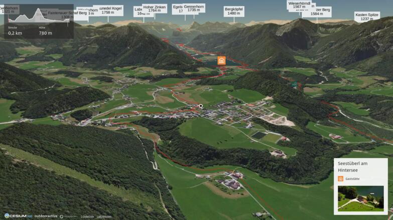 Mountainbike-tour in der Fuschlseeregion: S458 Genneralm Runde