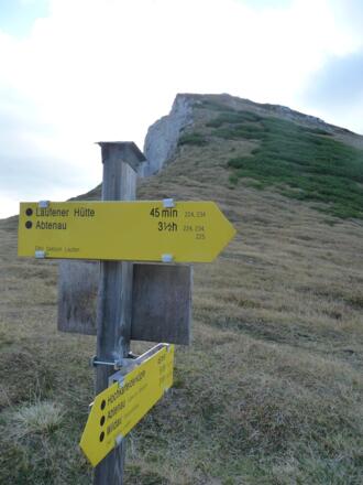 Edelweißkogel (2030m) im Hintergrund