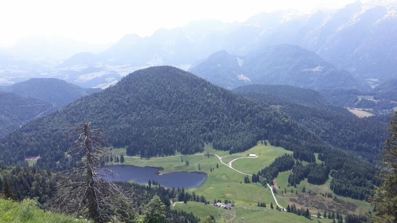 Blick auf den Seewaldsee