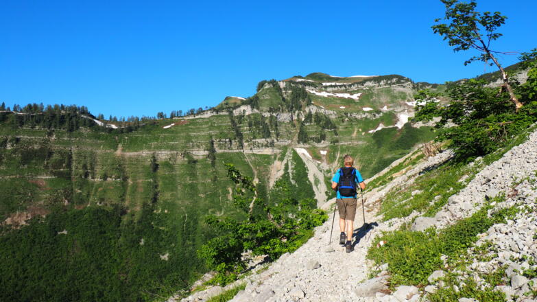 Querung ab ca. 1360m WEG 840