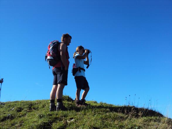 Wandern entlang der Osterhorngruppe