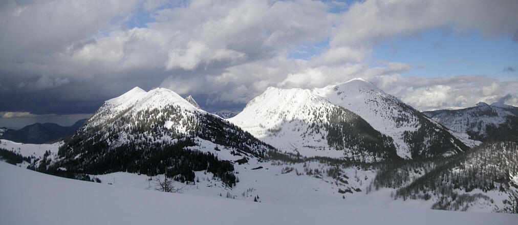 Braunedlkogel, Schmalztrager und Gamsfeld