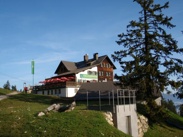 Gablonzerhütte erreicht 1522m