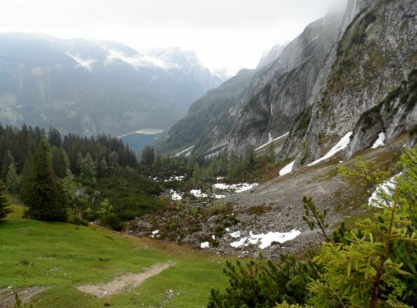Blick auf den Gosausee 