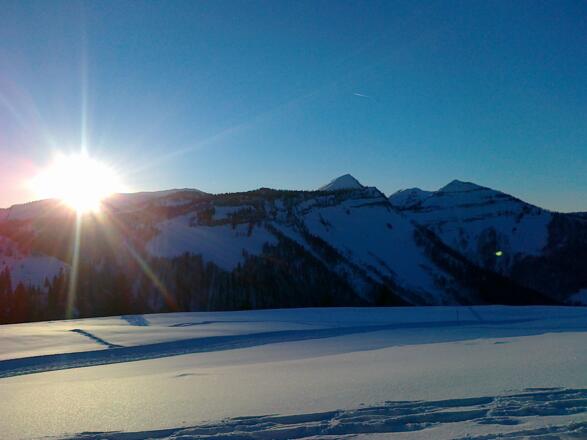 Postalm Panoramaloipe Abtenau-Strobl