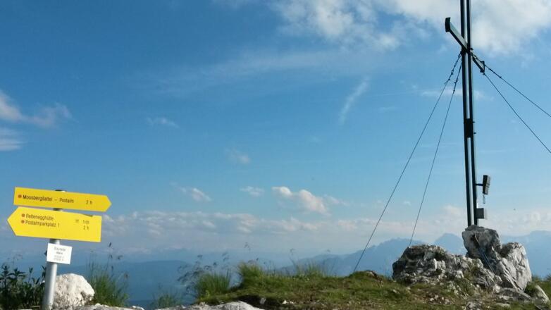 Gipfelkreuz Braunedelkogel