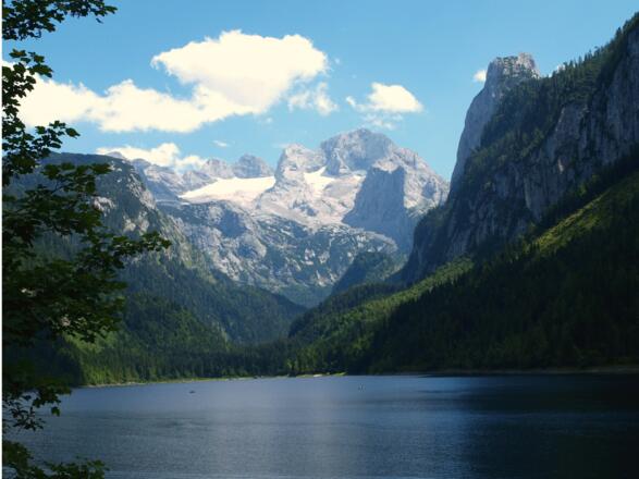 Dachstein vom vorderen Gosausee