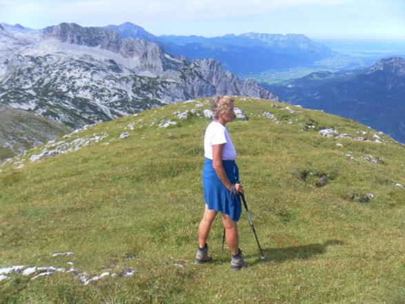 Schwerwand vor Untersberg und Salzburg