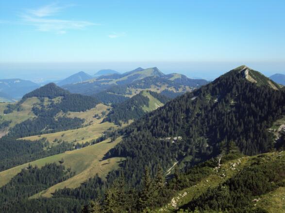 Aussicht über die &quot;Schneid&quot;