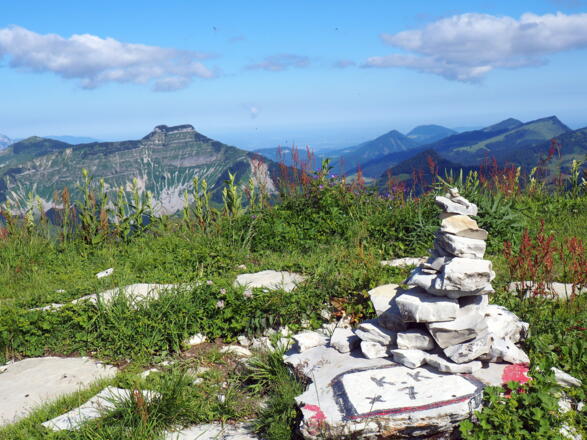 Hoher First 1718m mit Schmittenstein