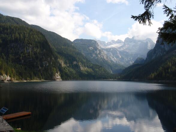 Start (910m) am Vorderen Gosausee