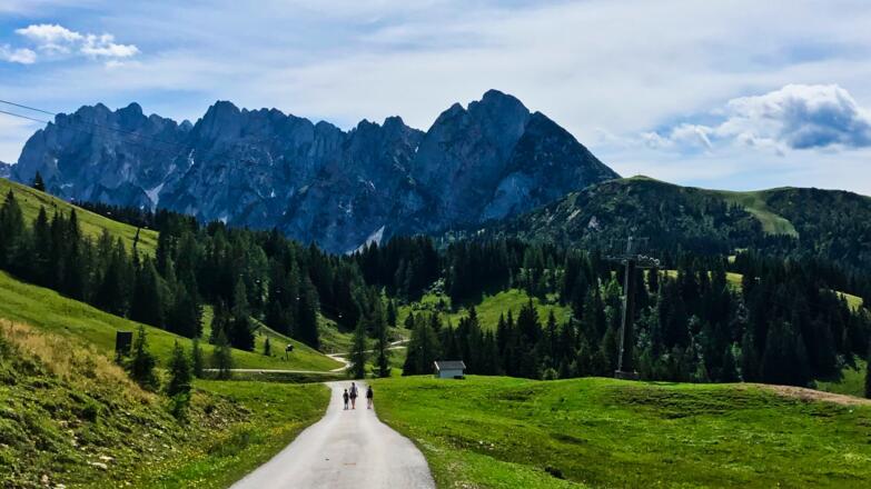 Blick in Richtung Zwieselalm