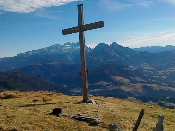 Blick vom Einberg Richtung Dachstein