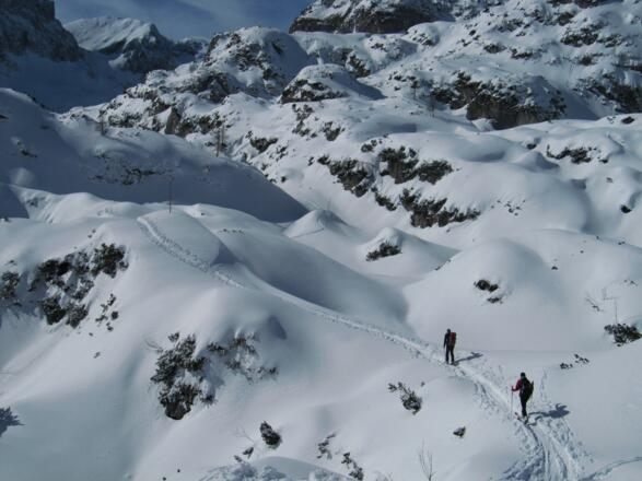 Immer wieder Gegenanstiege