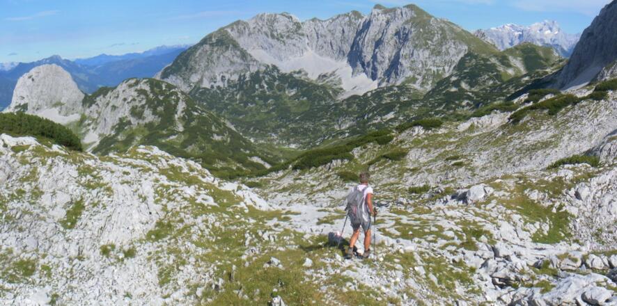 Tennkessel, Gr. Grießkogel, Tagweide und Hochkarfelderkopf