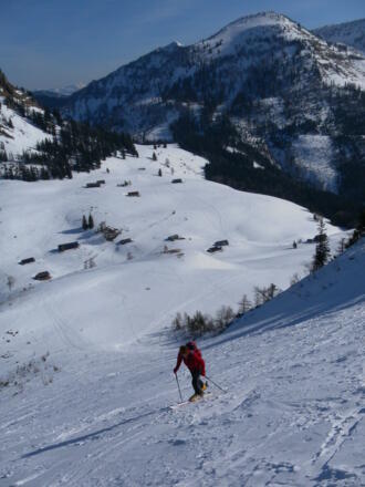 Genneralm und Hoher Zinken