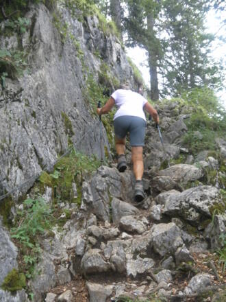 Laufener Hüttenzustieg