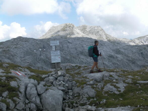 Rückblick zum Bleikogel