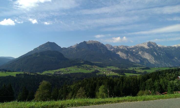 Blick auf das Tennengebirge