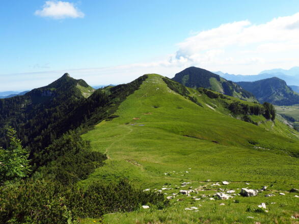 Gruberhorn, Dürlstein 1697m und Gennerhorn