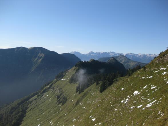 Blick nach Süden Richtung Holzeck