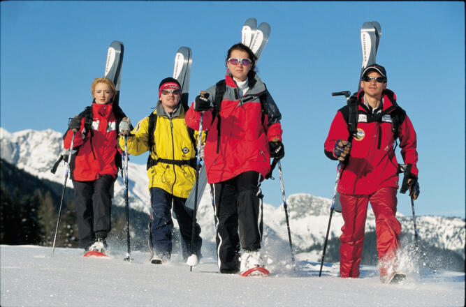 Schneeschuhwanderung auf der Postalm, Abtenau