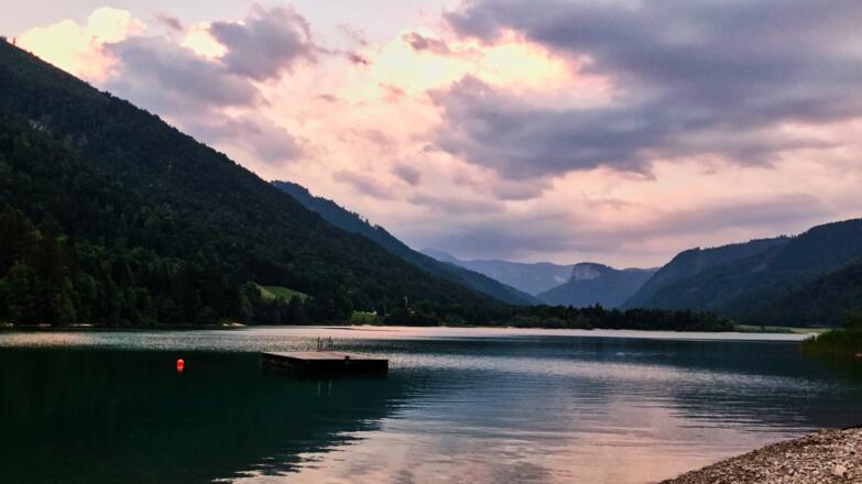 Badeplatz am Hintersee