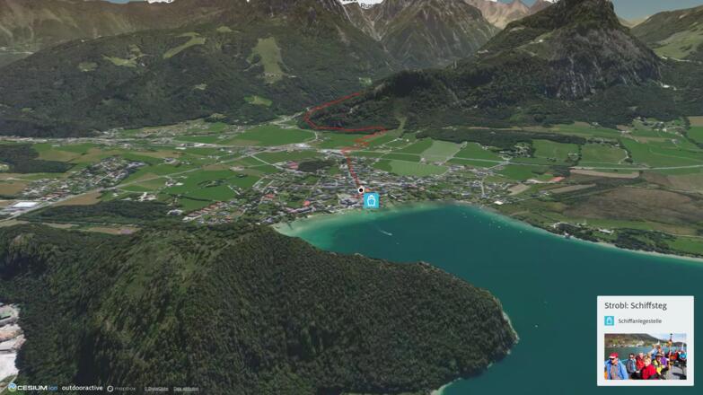 Pilgerweg am Wolfgangsee: St. Rupert-Weg: Strobl - Postalm