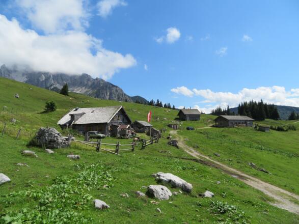 Die idyllische Stuhlalm
