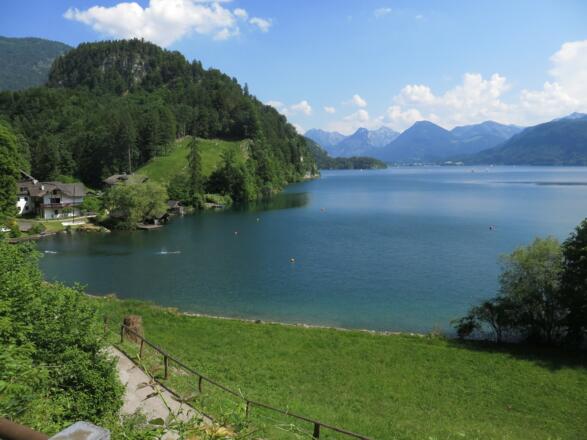 Der Wolfgangsee, von St. Gilgen aus