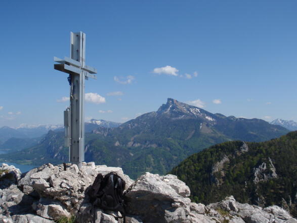 Ostgipfel 1060 m mit Schafberg