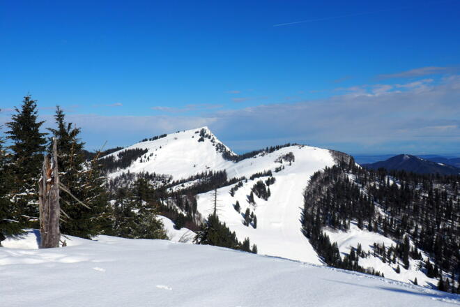 Wieserhörndl und Anzenberg vom Grobriedel 1373m
